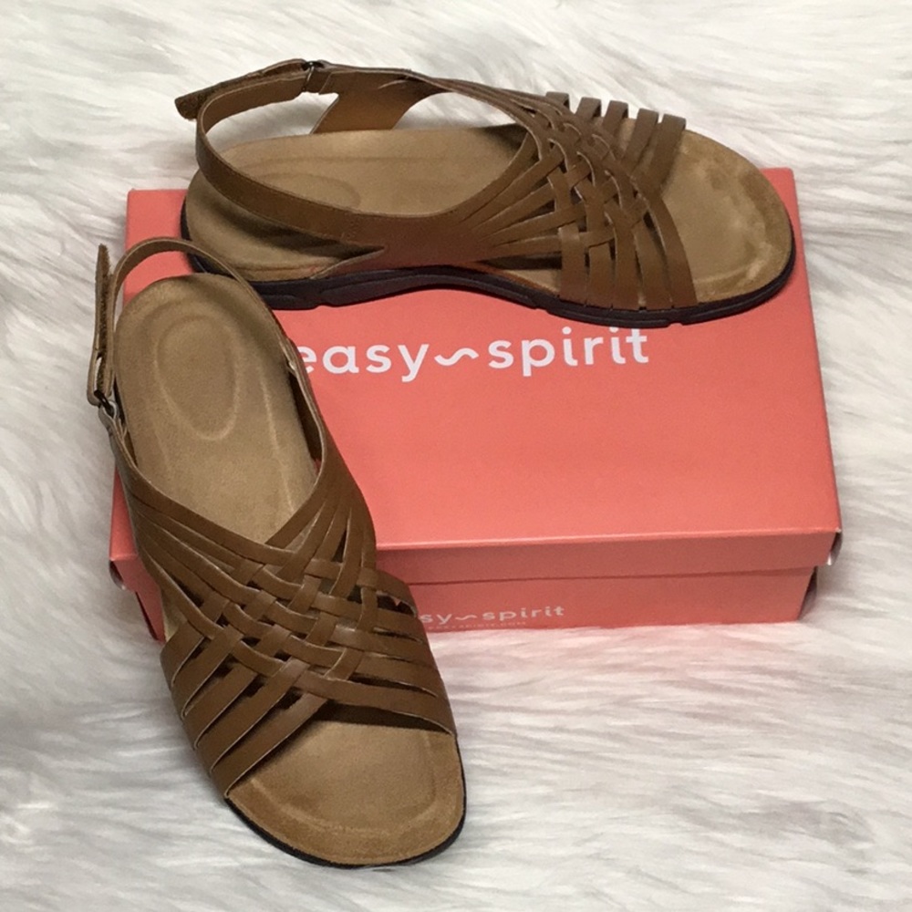 Easy Spirit Mar Sandal, Medium Brown, 9.5W
